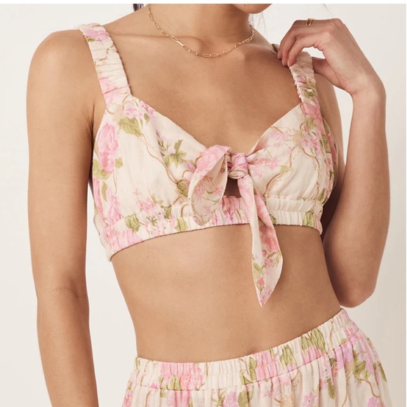 NWT Spell & the Gypsy rose garden crop size medium - Picture 3 of 9